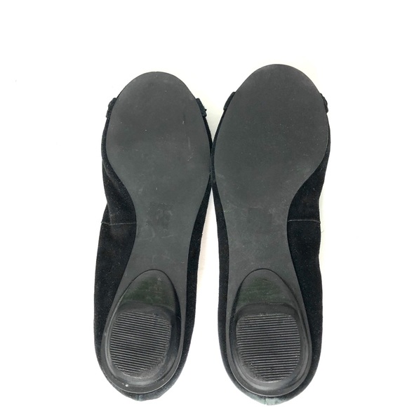 Tommy Hilfiger Black Suede Ballet Flats - Picture 4 of 4